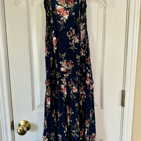 Band of Gypsies Navy Floral Dress - Picture 4 of 4